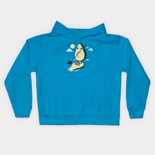 Avocaddle Surf Kids Hoodie